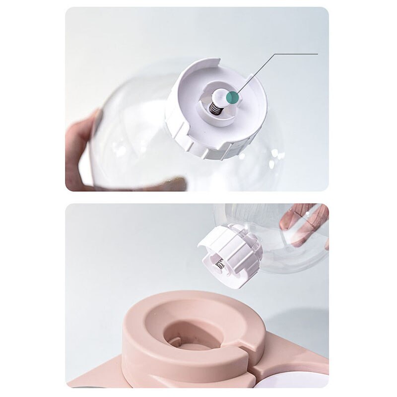 Automatikus Kisállat Etető és Vízadagoló - Dupla Tál Kutya Macska Számára