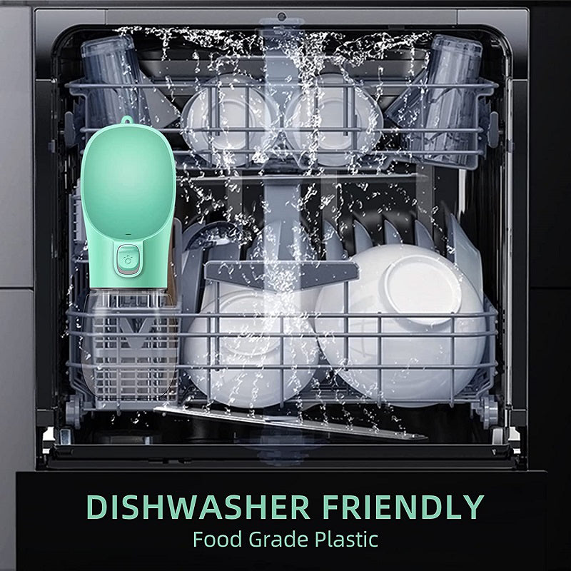 Hordozható Kutya Ivópalack - Utazó Kutyakulacs Sétáláshoz