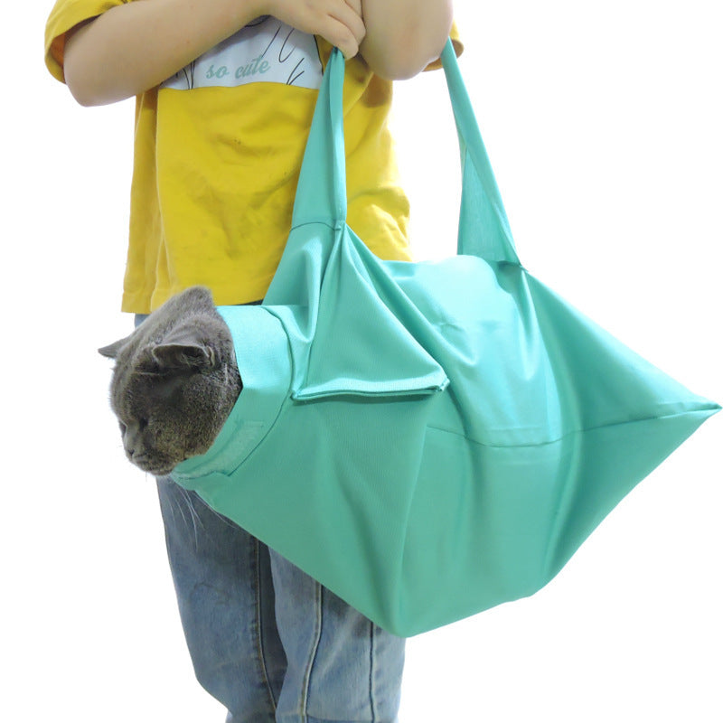 Hordozható Kutya Macska Hátizsák - Egyvállpántos Utazó Hordozó